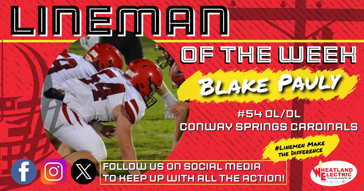 Lineman of the Week Conway Springs