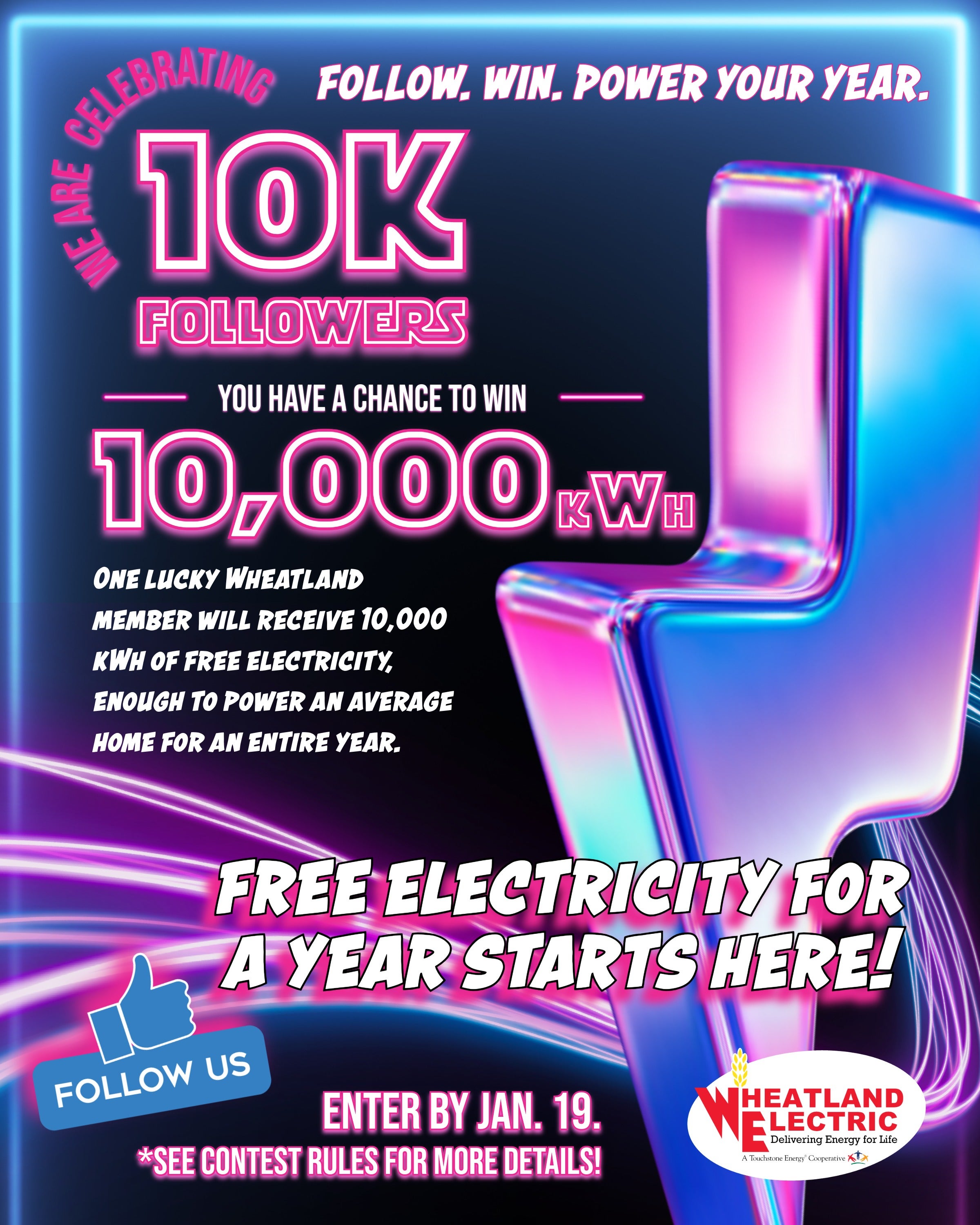 10K Followers, Follow & Win!