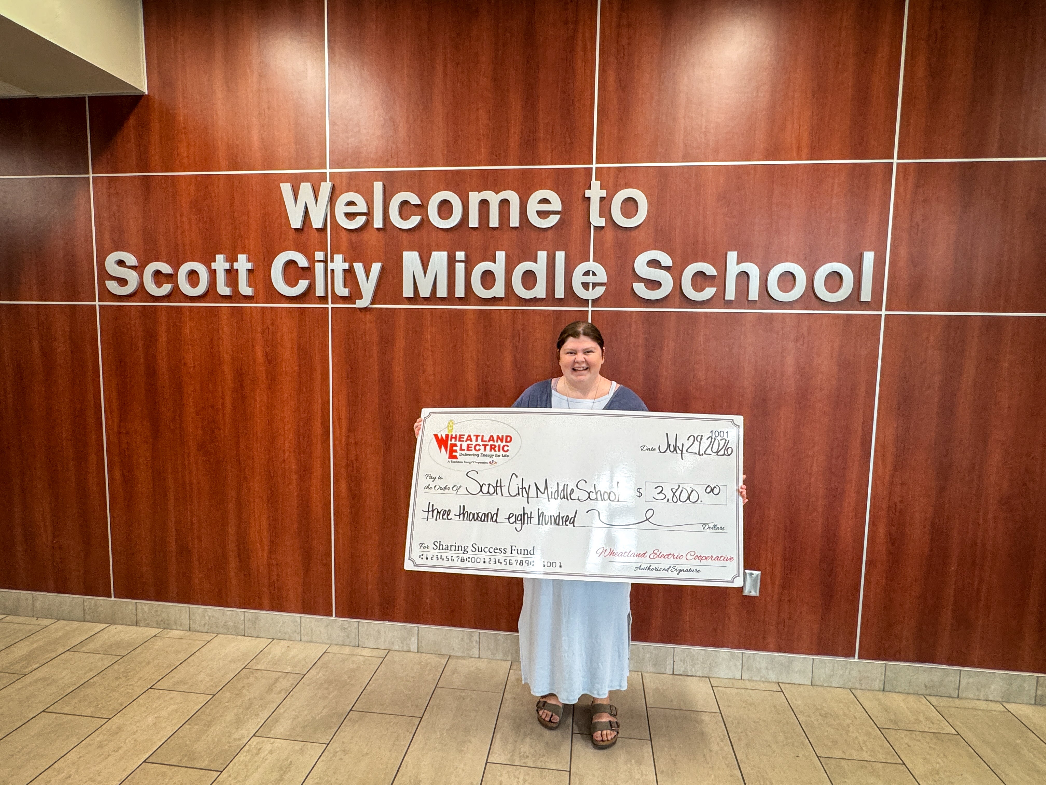 Scott City Middle School Sharing Success