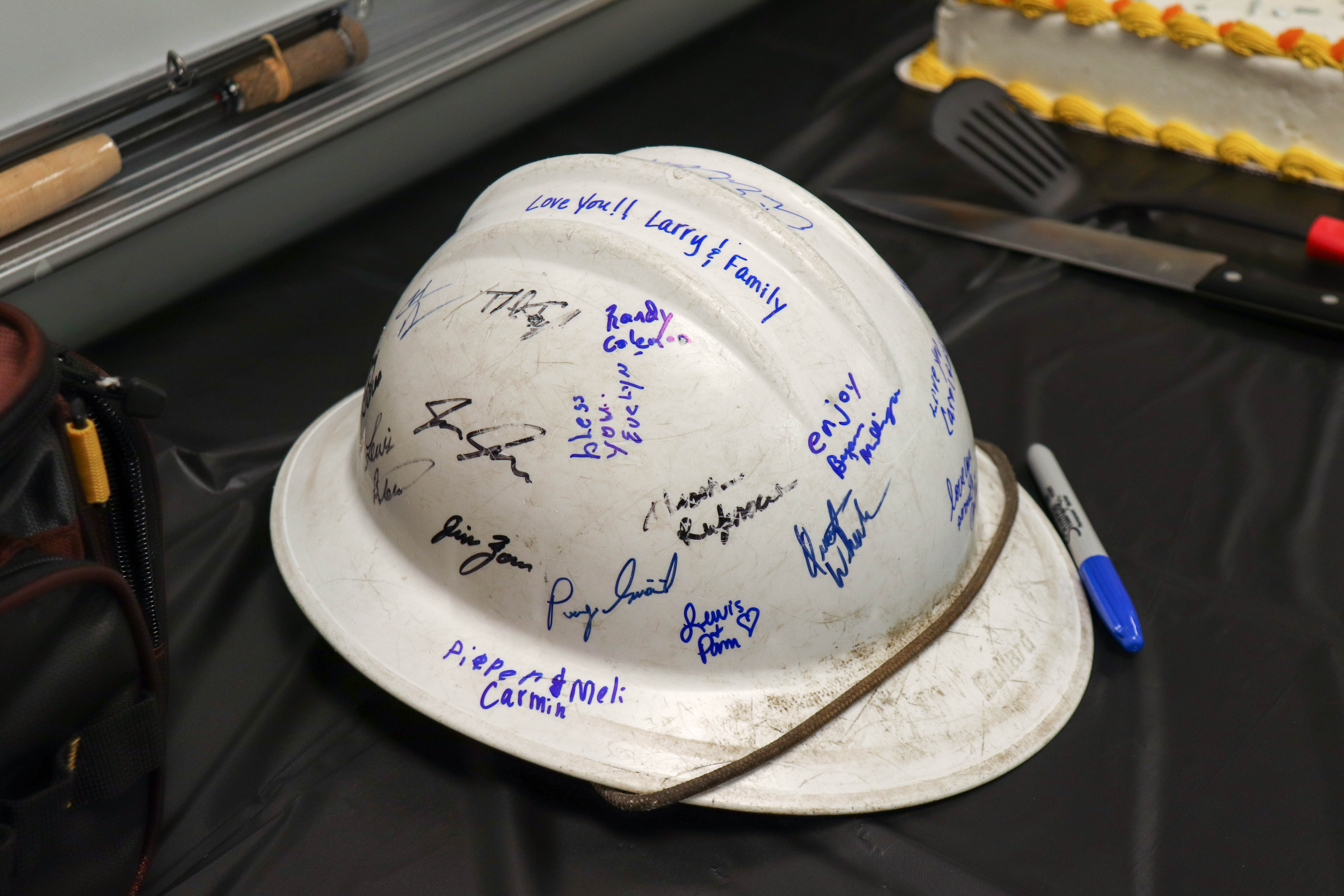 Colleagues and family