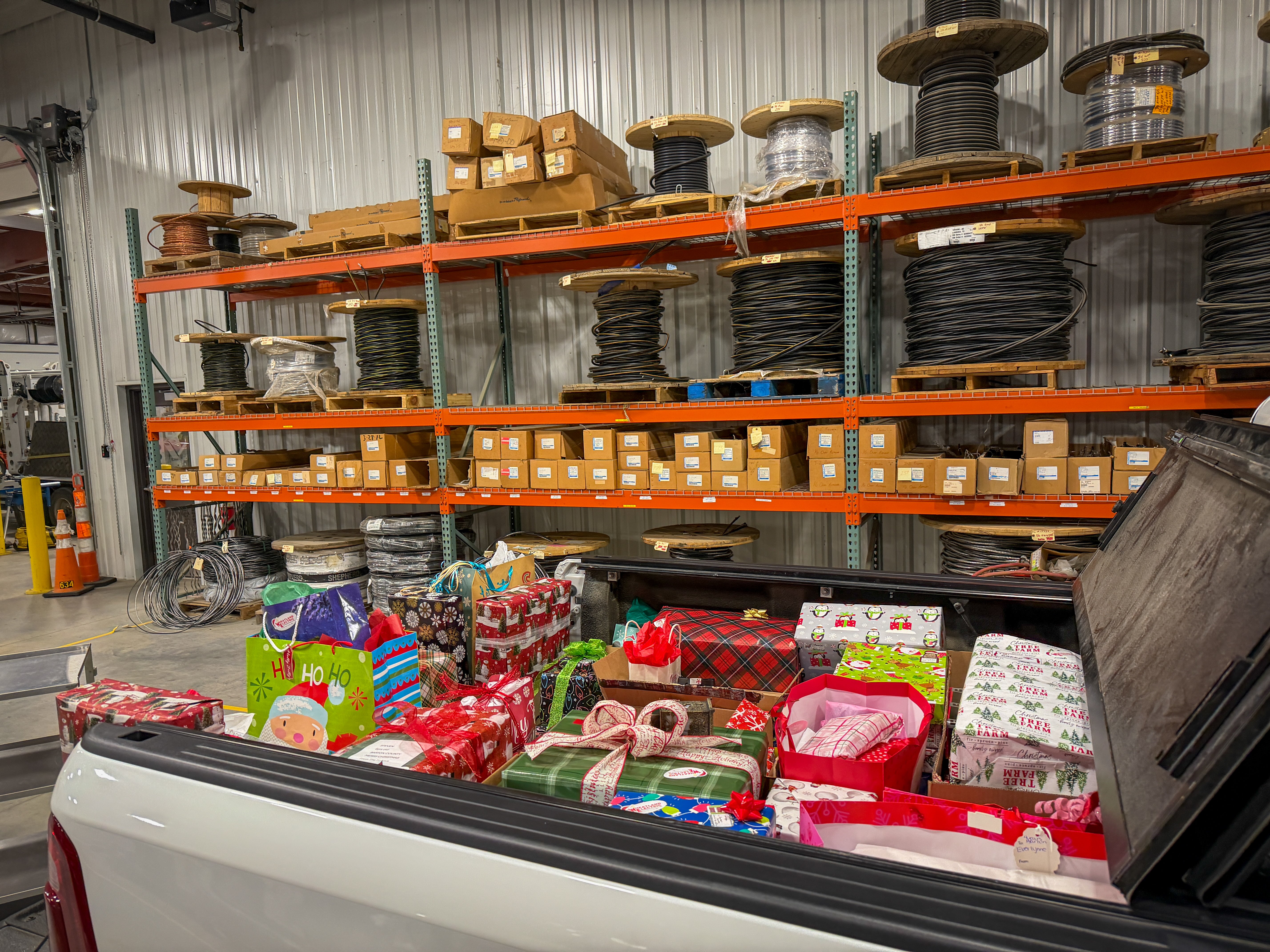 Saint Francis Christmas 2025 Great Bend truck