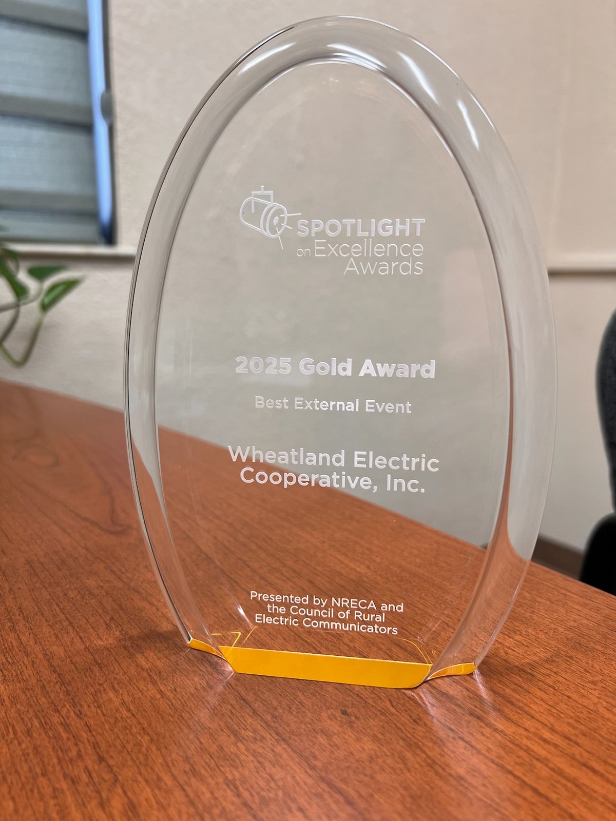 2025 Spotlight on Excellence Award Gold