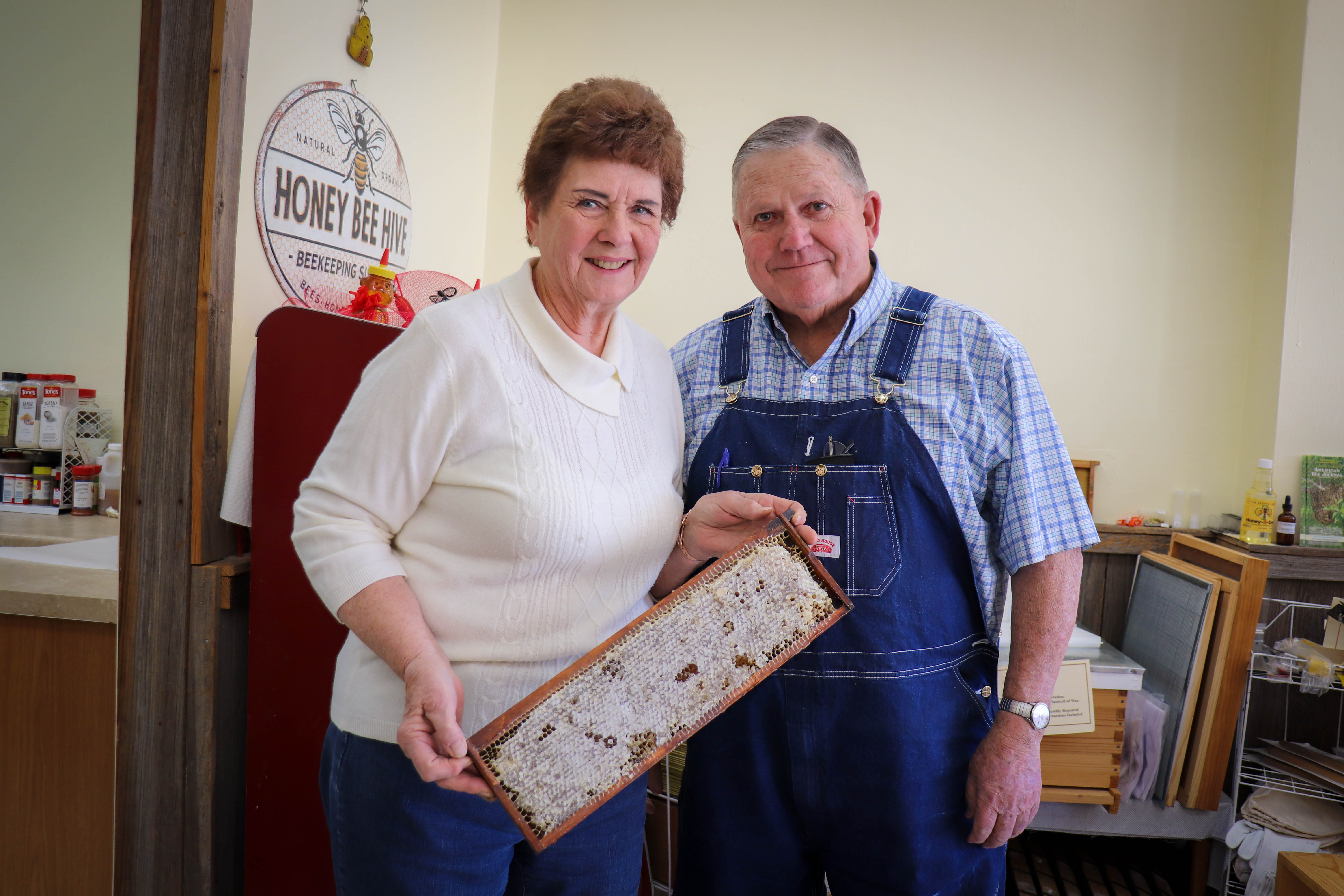 Jim and Sharon Rowan Honey Shop