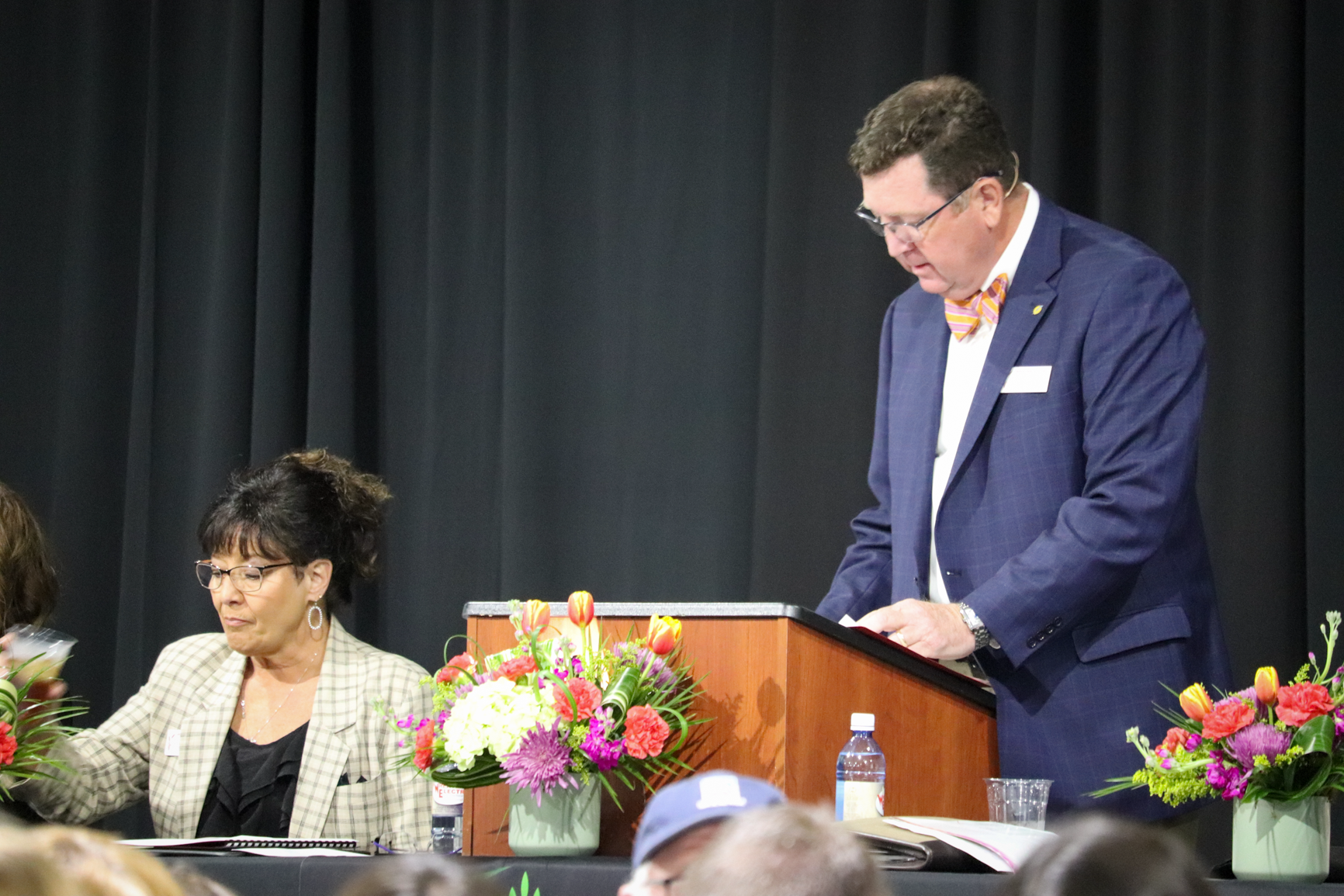 Woody Barnes at 74th Annual Meeting