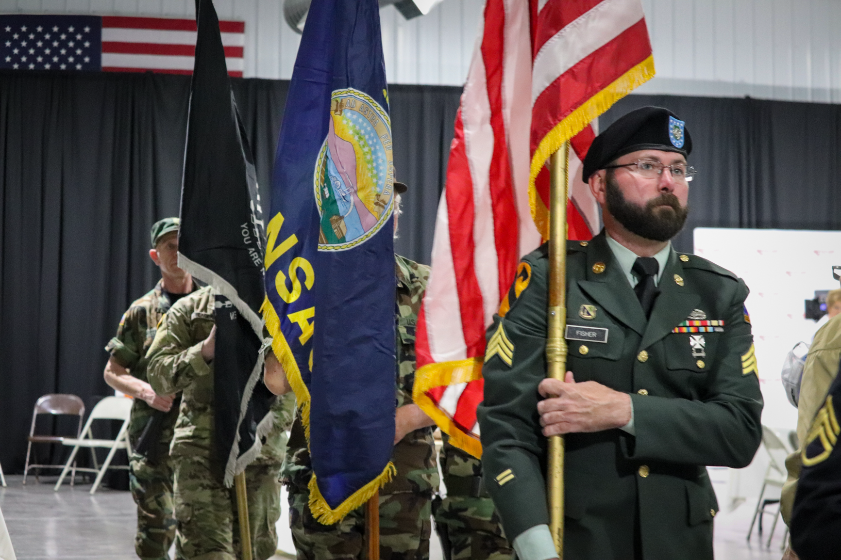 Color Guard at 74th Annual Meeting