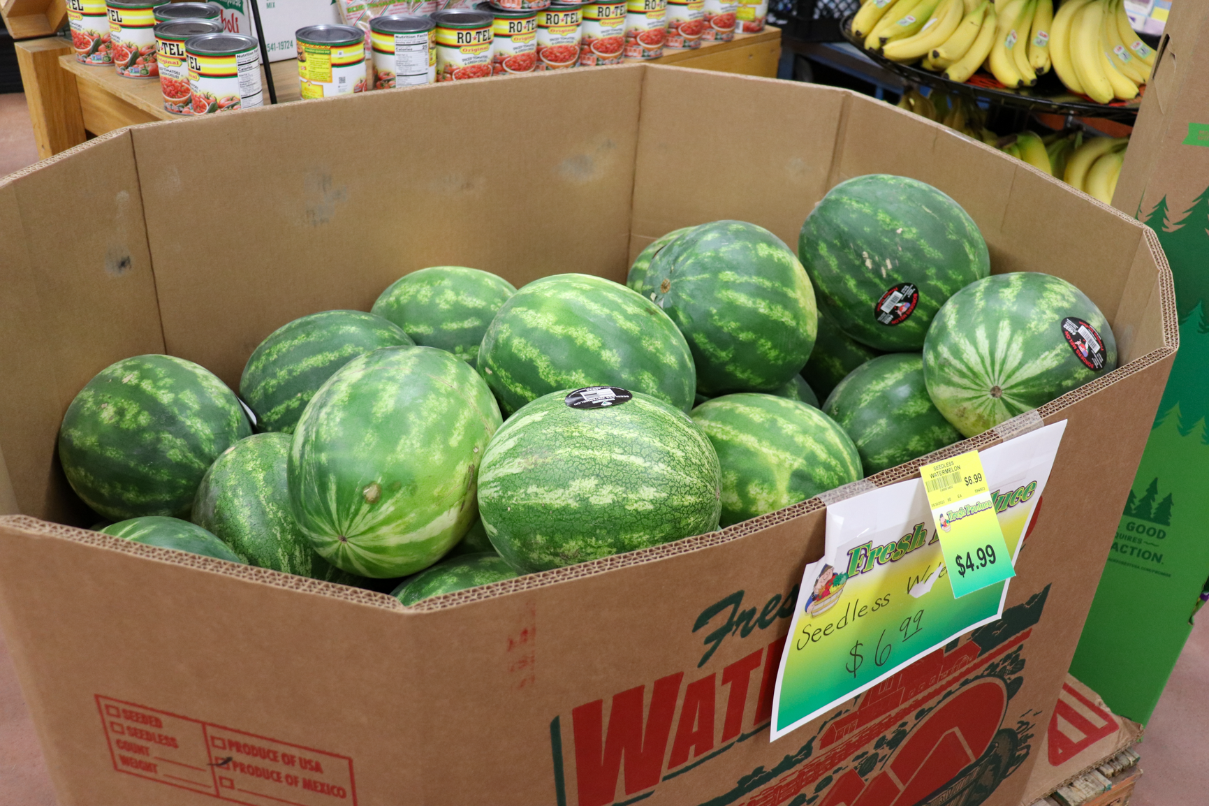 Hired Man's fresh watermelon