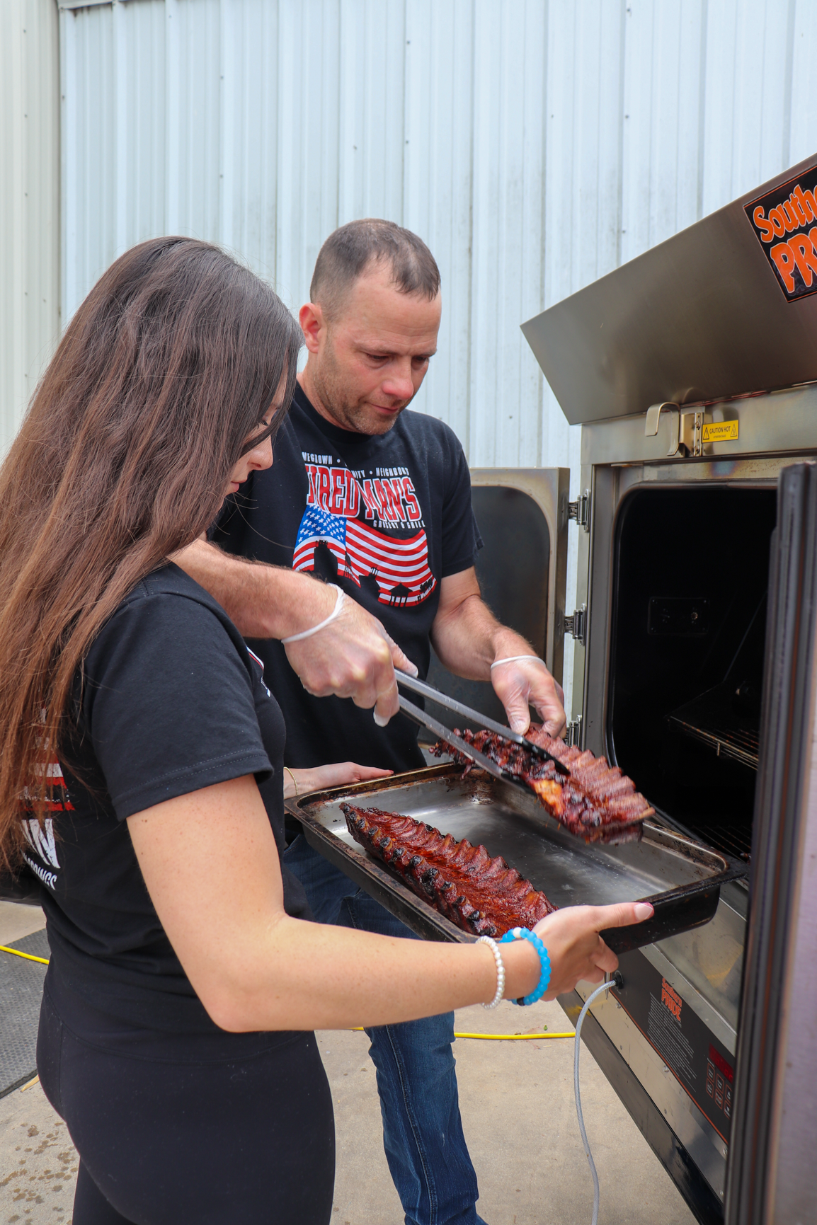 Conway Springs Hired Man's Clint and Karlee