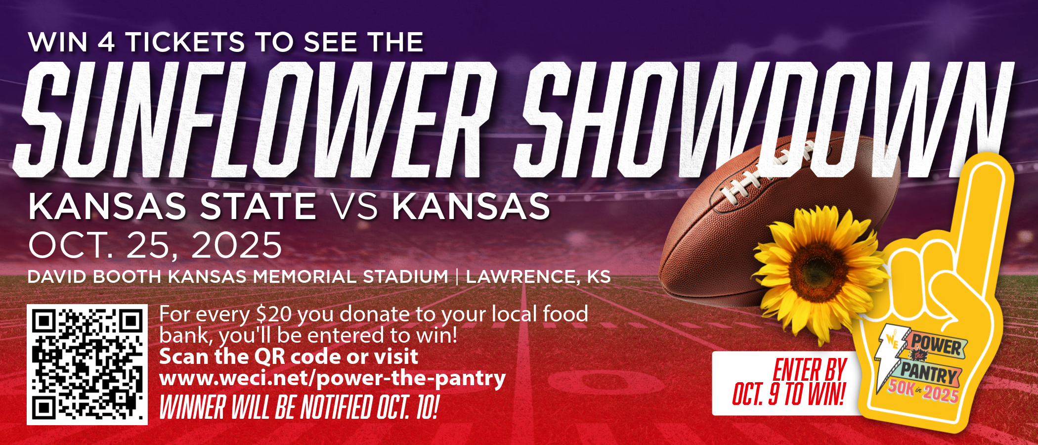 Kansas Sunflower Showdown 2025