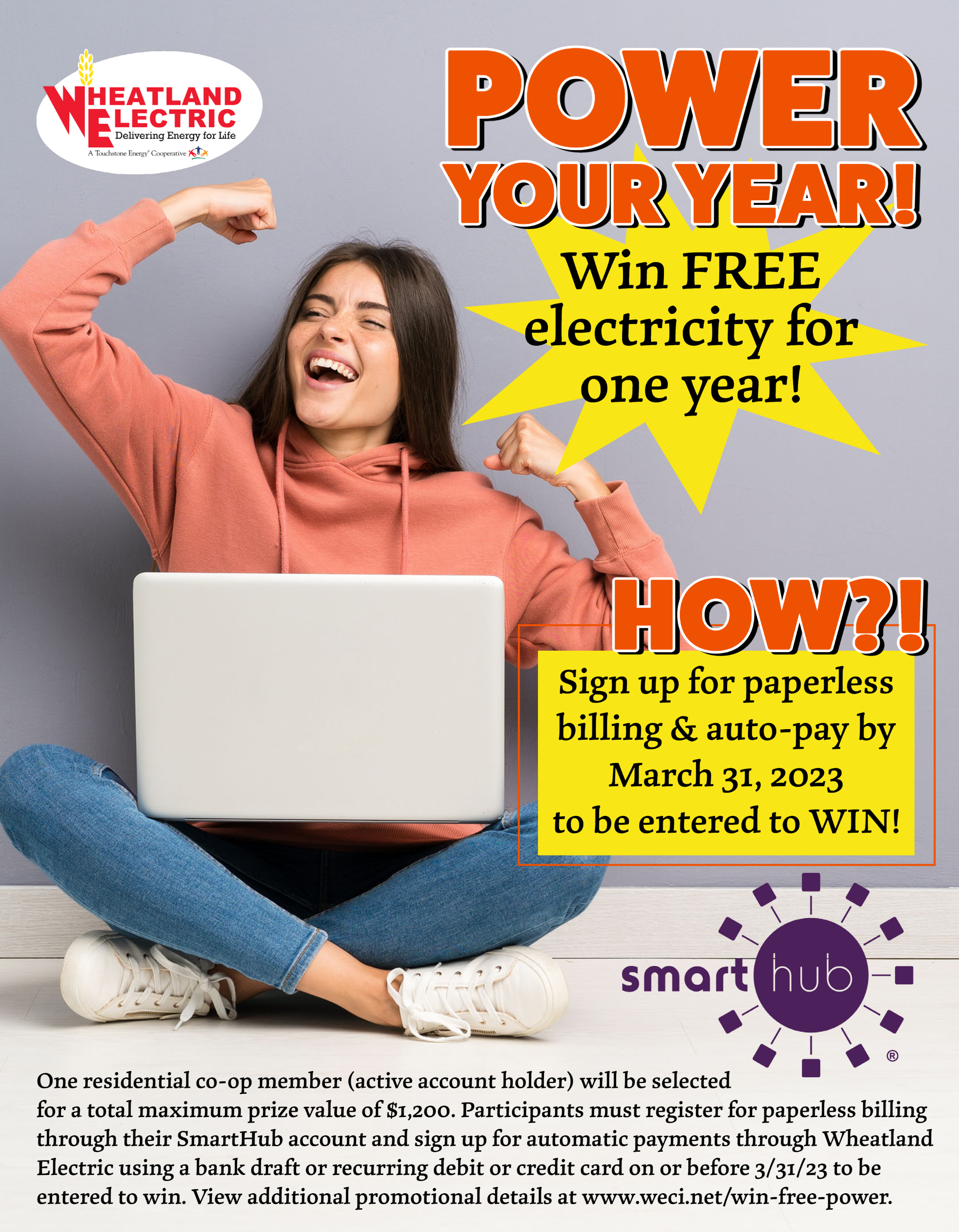 Win Free Electricity For One Year