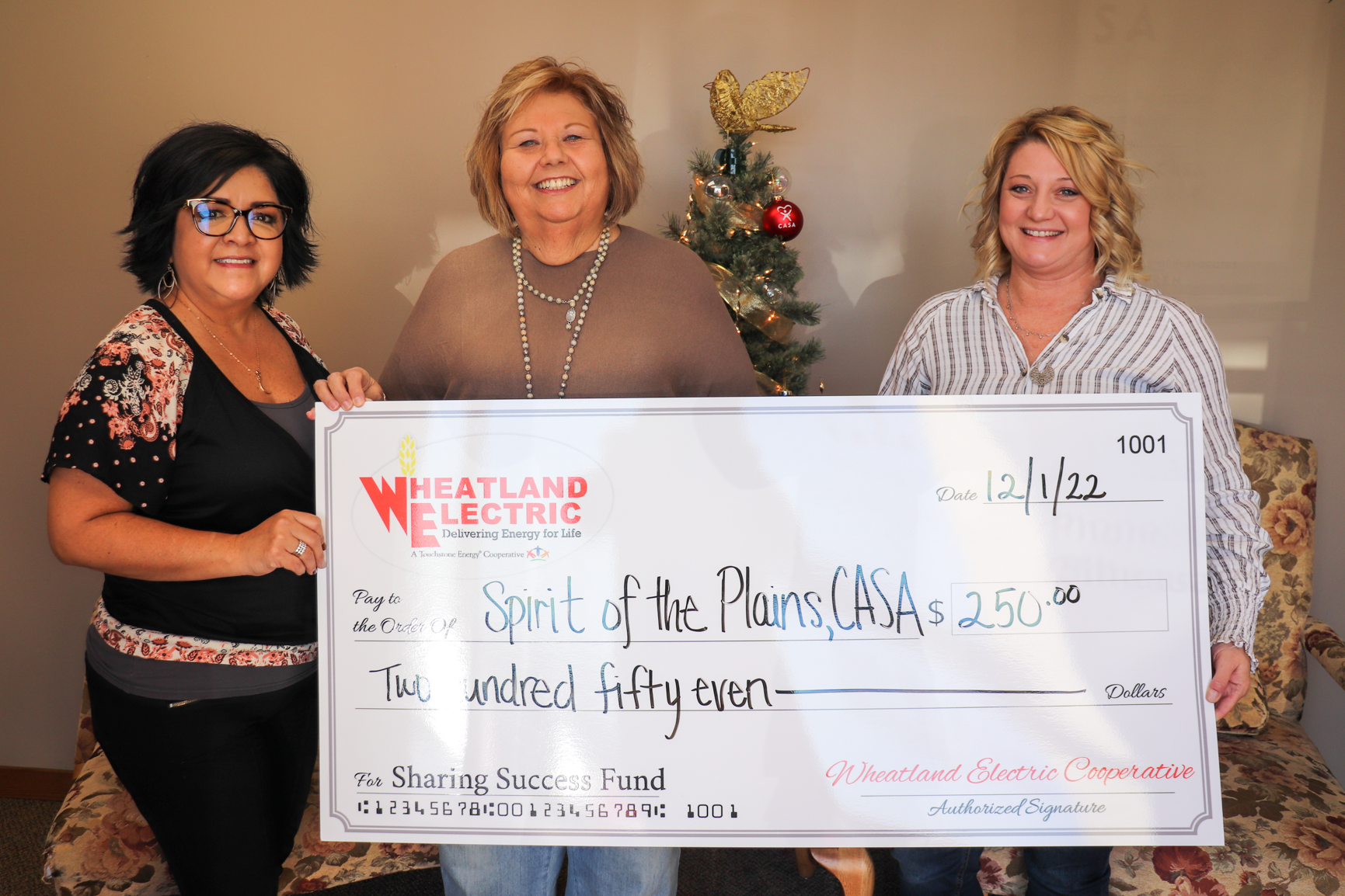 Spirit of the Plains, CASA