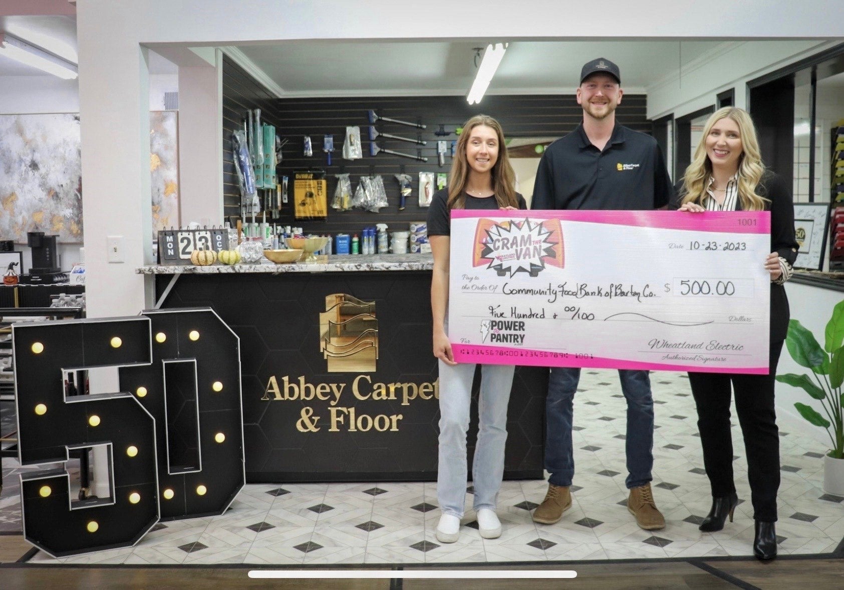 Abbey Carpet Power the Pantry