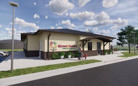 front view from Kraybill