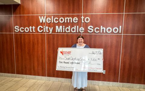 Scott City Middle School Sharing Success