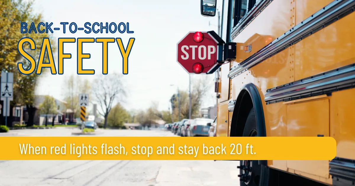Back to School Safety Tip