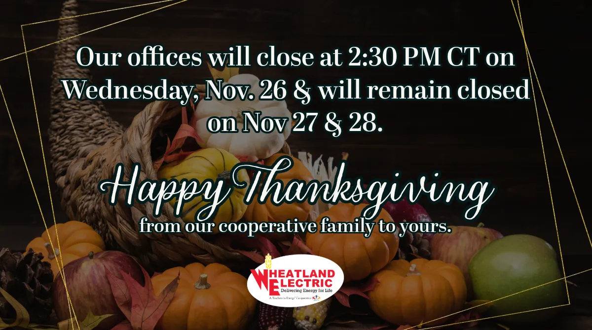 Thanksgiving Closing